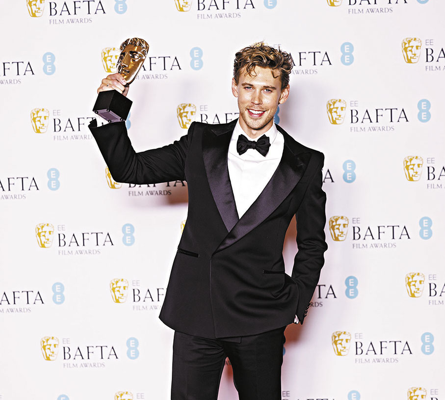 ◆Austin Butler首獲提名即一擊即中。  美聯社