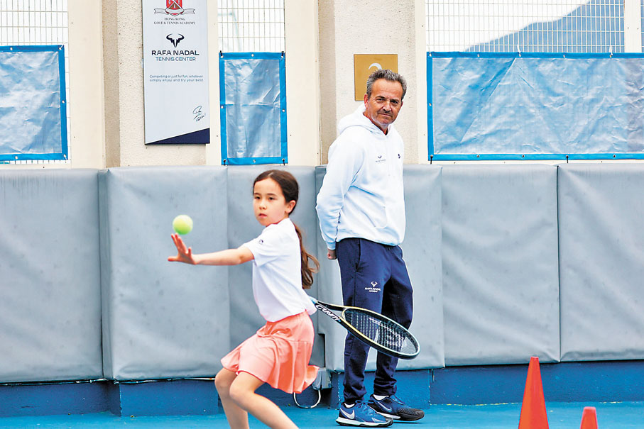 ◆Joel Figueras對香港青少年球手十分讚賞。