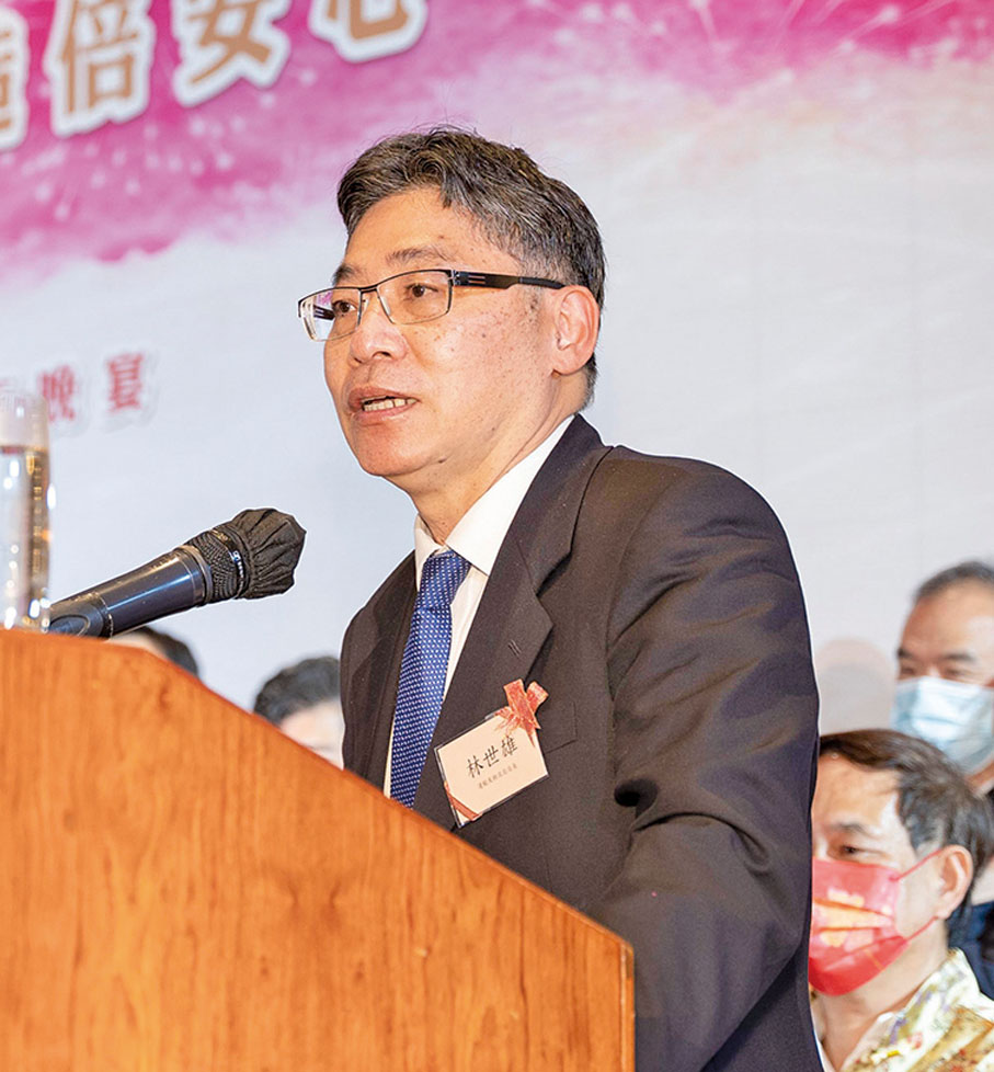 ◆運輸及物流局局長林世雄致辭。