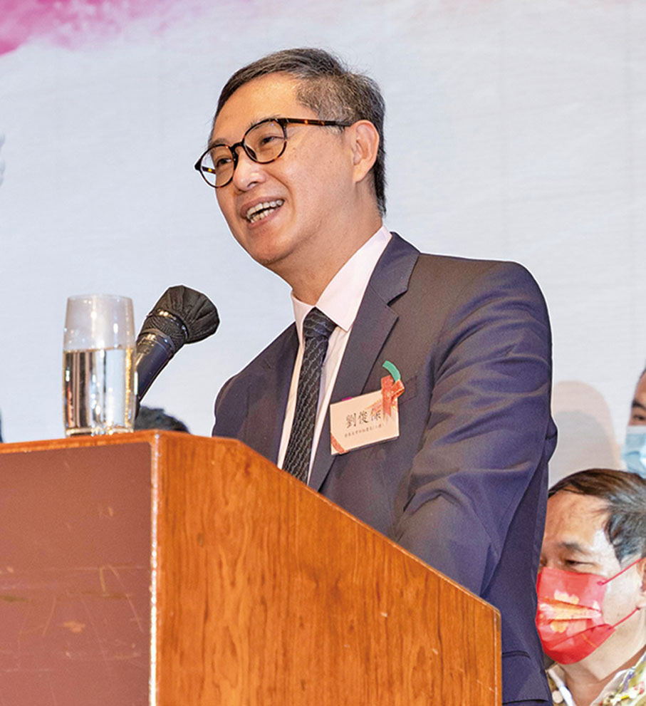 ◆發展局常任秘書長（工務）劉俊傑致辭。