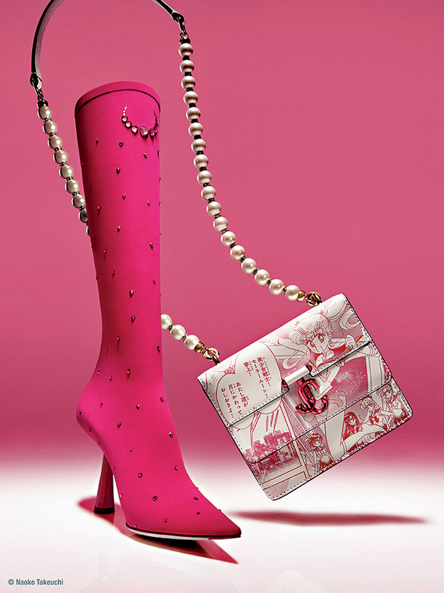 ◆Varenne Quad包袋上刻畫經典漫畫《美少女戰士》