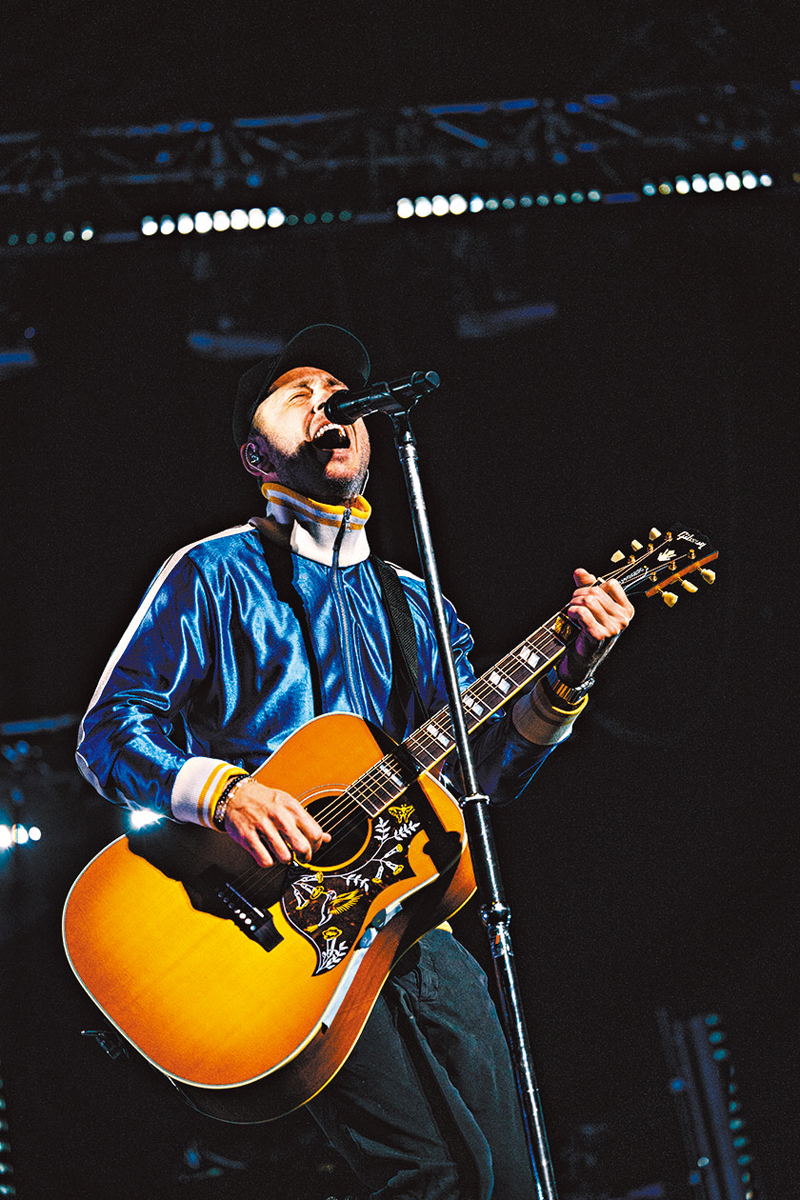 ◆樂隊主音Ryan落力演出。