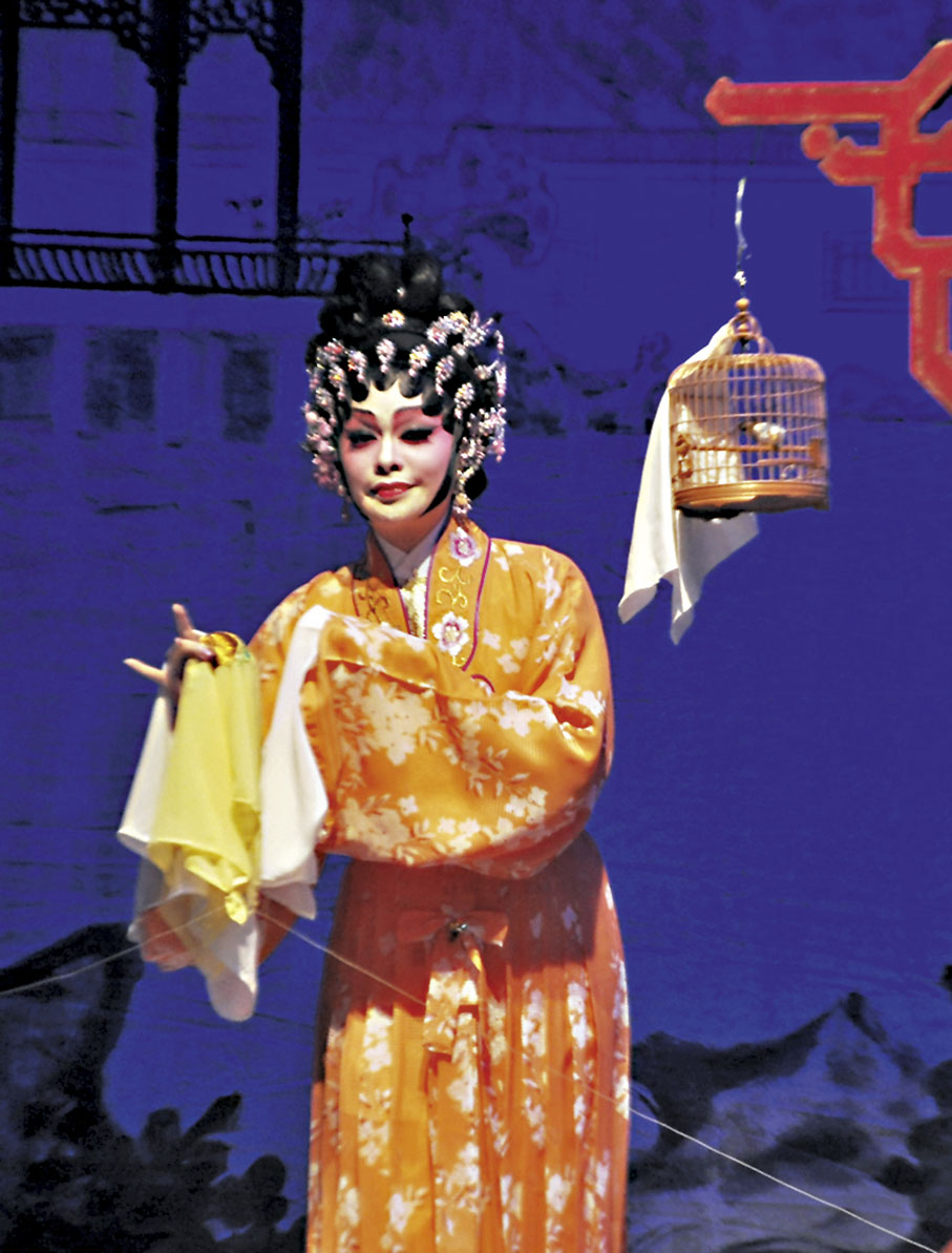 ◆梁心怡已有相當豐富的舞台經驗，演出過不少戲和角色。