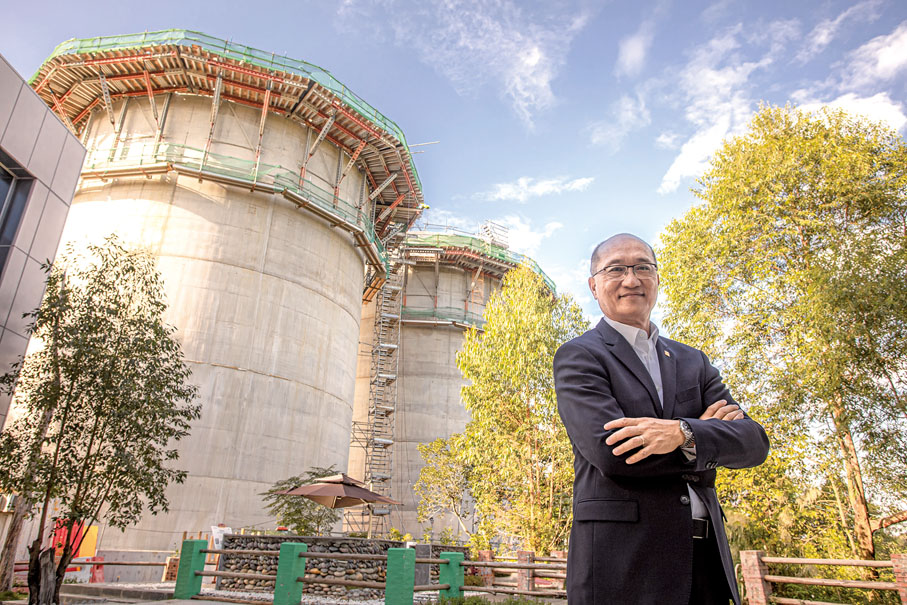 ◆ 中建香港董事長兼總經理孔祥兆希望O．PARK2作為試點並累積經驗，與業界共同推動建築行業實踐低碳施工未來。