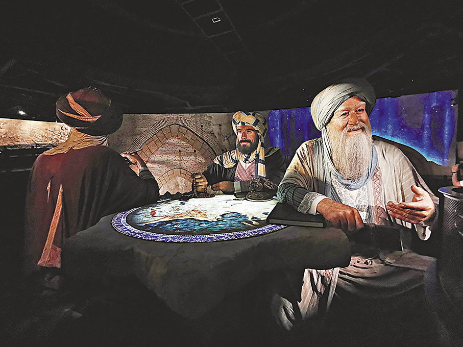 ◆館內前段介紹阿拉伯元素