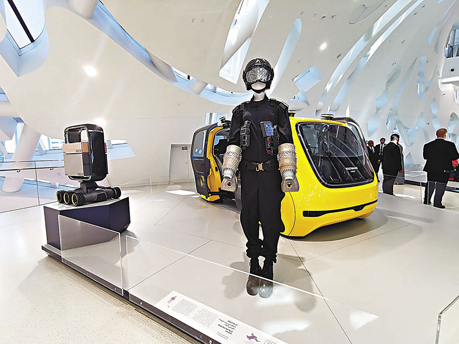 ◆你可以在此展區看一系列新技術。