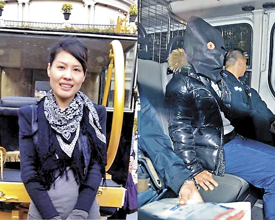 ◆女死者秦嘉儀（左）、被告陳文深（右）。 資料圖片