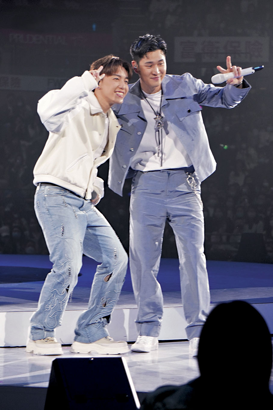 ◆MC張天賦任周興哲紅館騷嘉賓，首次見面不尷尬。