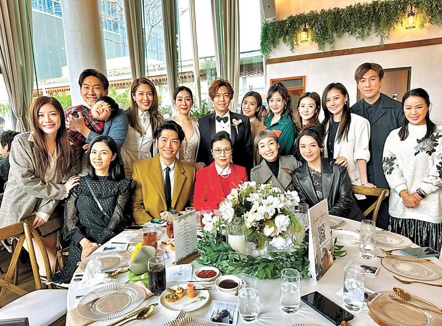◆多位藝人出席王鎮泉婚宴。