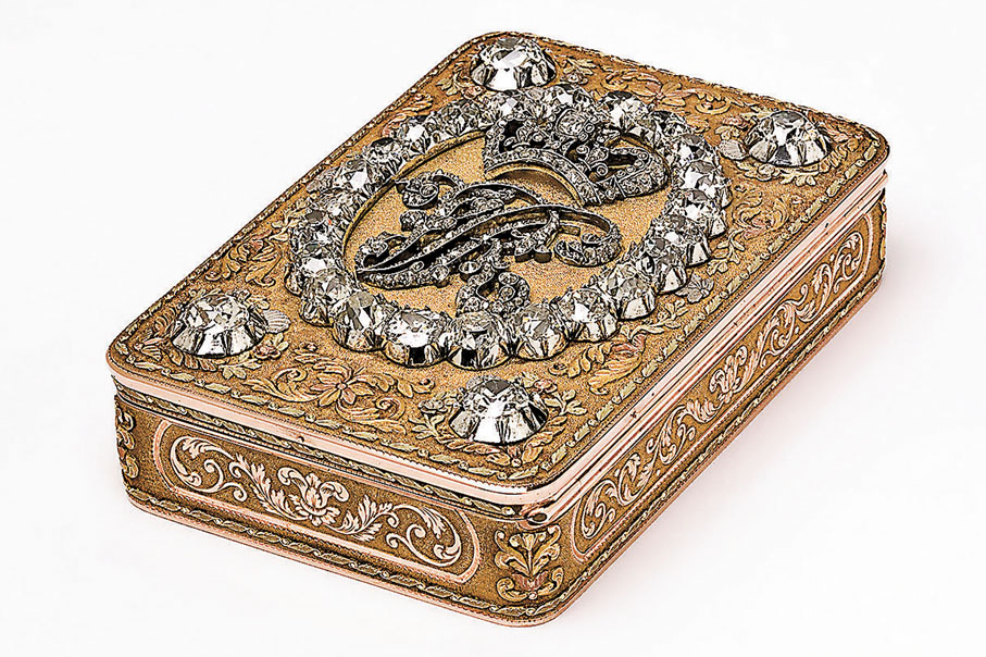 ◆維多利亞女王鼻煙盒　德國，哈瑙，1837年　主辦方供圖