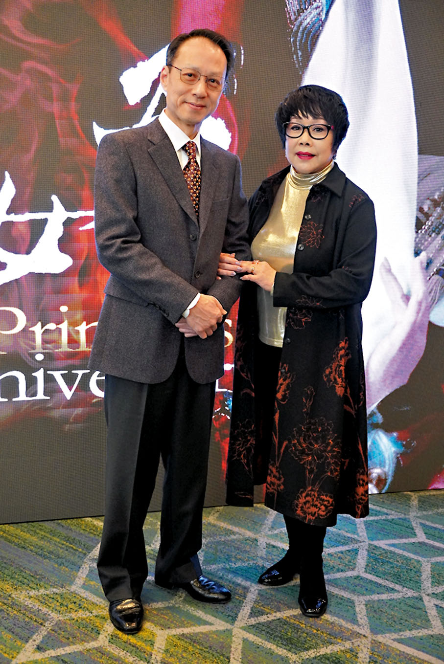 ◆李龍和南鳳合作無間。