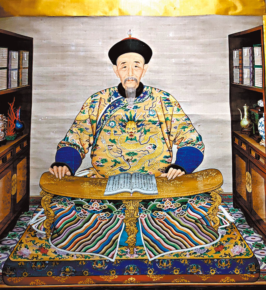 ◆ 康熙帝可說是最好學的皇帝。圖為《康熙書房坐像》。資料圖片