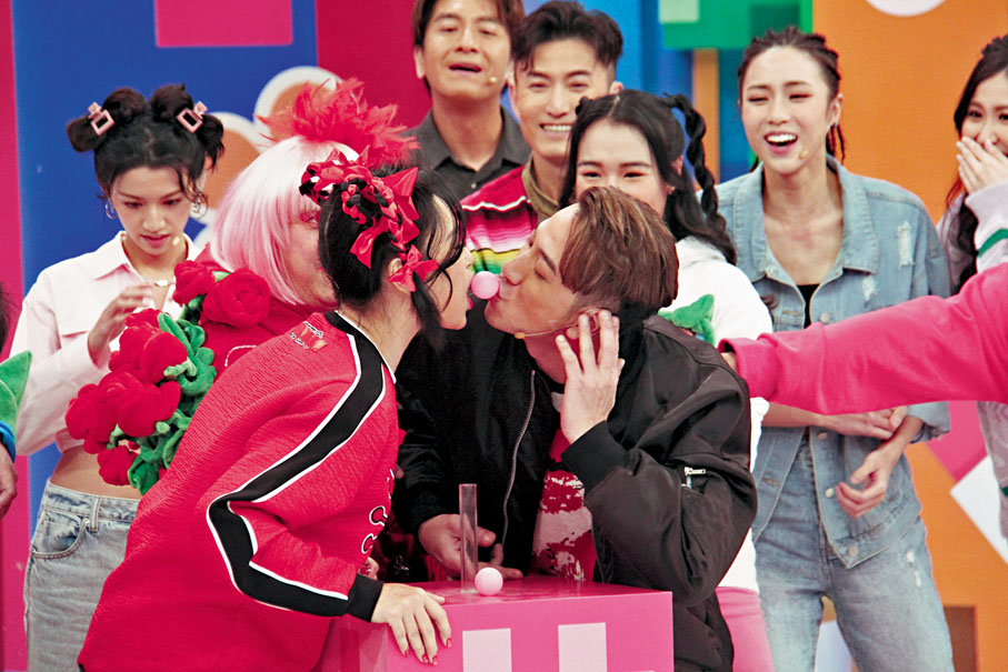 ◆吳卓羲樊亦敏毫不避忌。