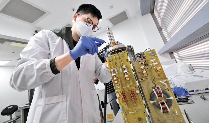 ◆圖為科學園生物科技共享實驗室。