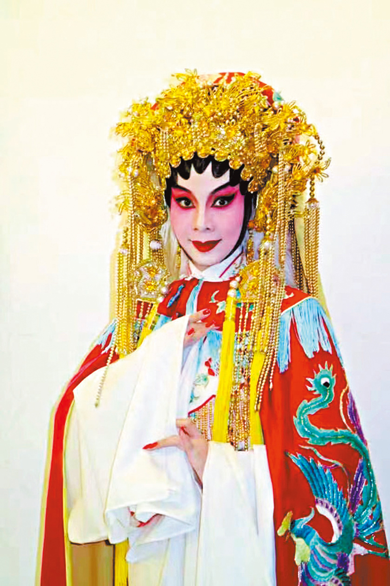 ◆林穎施在粵劇《昭君出塞》中的扮相。