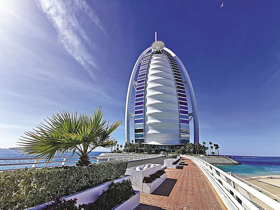 ◆帆船酒店私隱度甚高，普通旅客是不易進入。