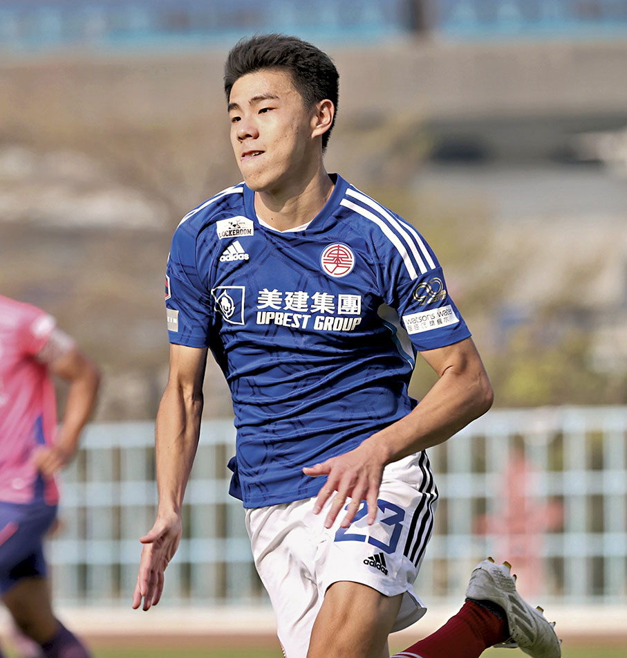 ◆孫銘謙只差3球便可比肩夏志明，並列港超史上首席華人射手。