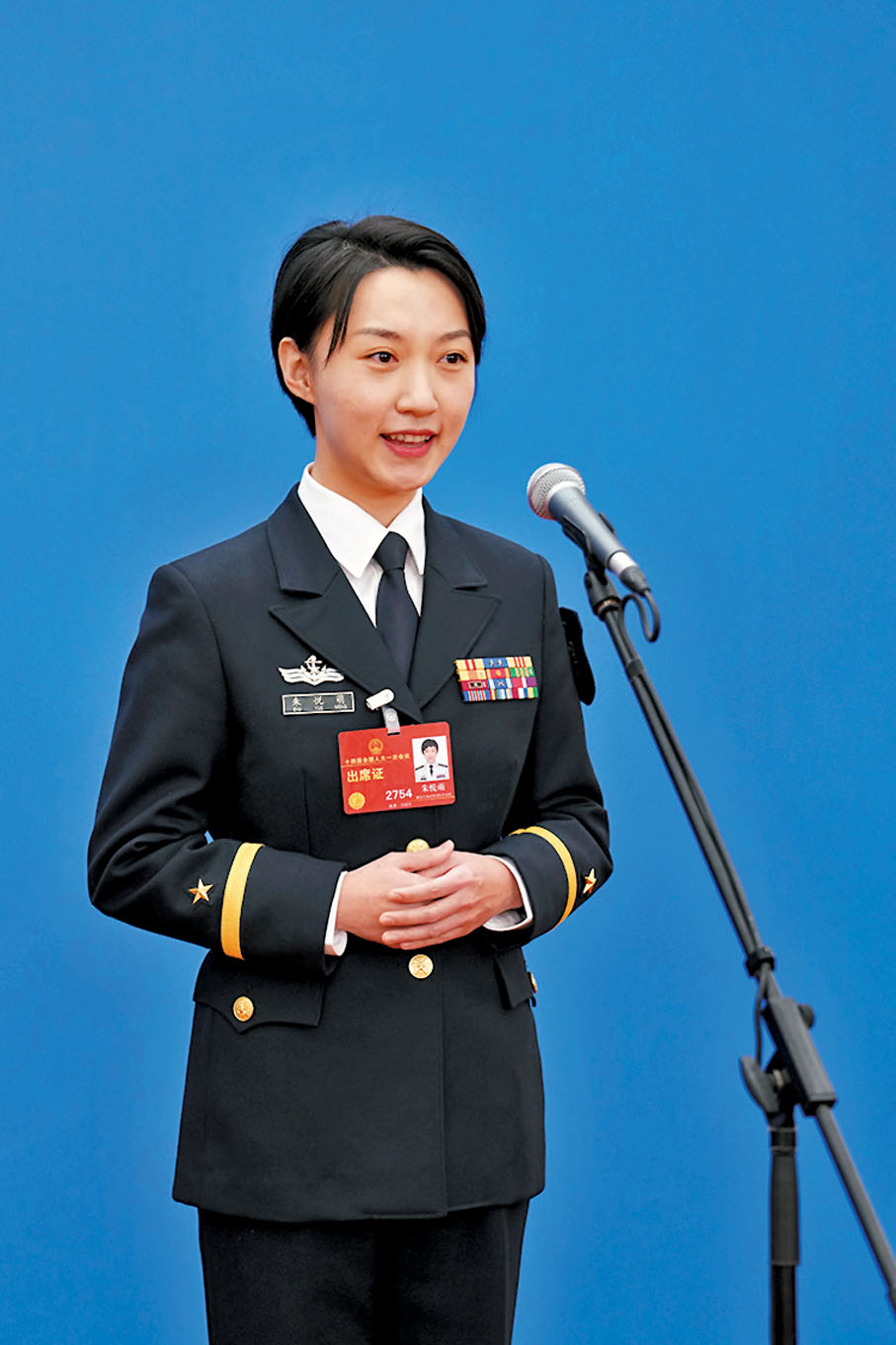 ◆朱悅萌。新華社