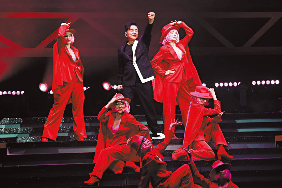 ◆呂方笑言記舞步都記到變瘦。