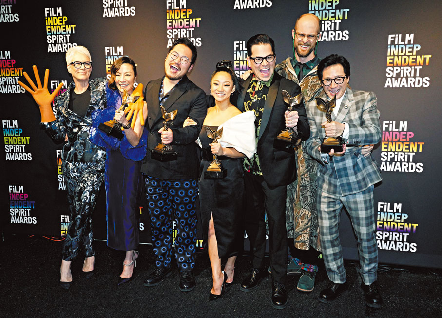 ◆《奇異女俠》劇組再橫掃美國電影頒獎禮。  美聯社