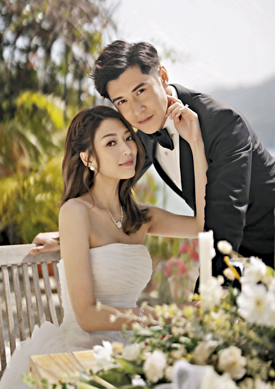 ◆陳家樂和連詩雅終於公布婚期。