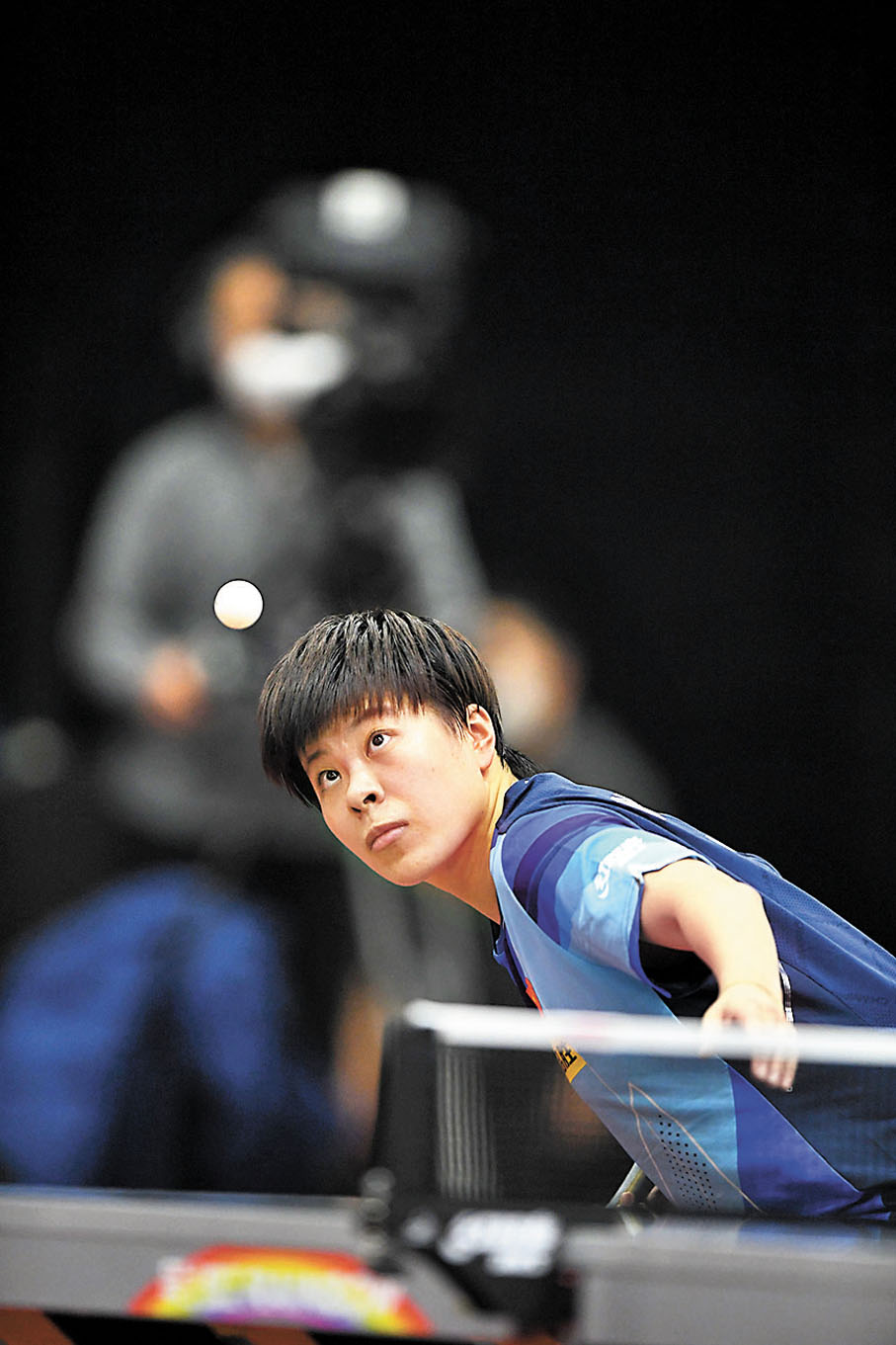 ◆王藝迪在女單決賽擊敗中國台北選手鄭怡靜封后。資料圖片