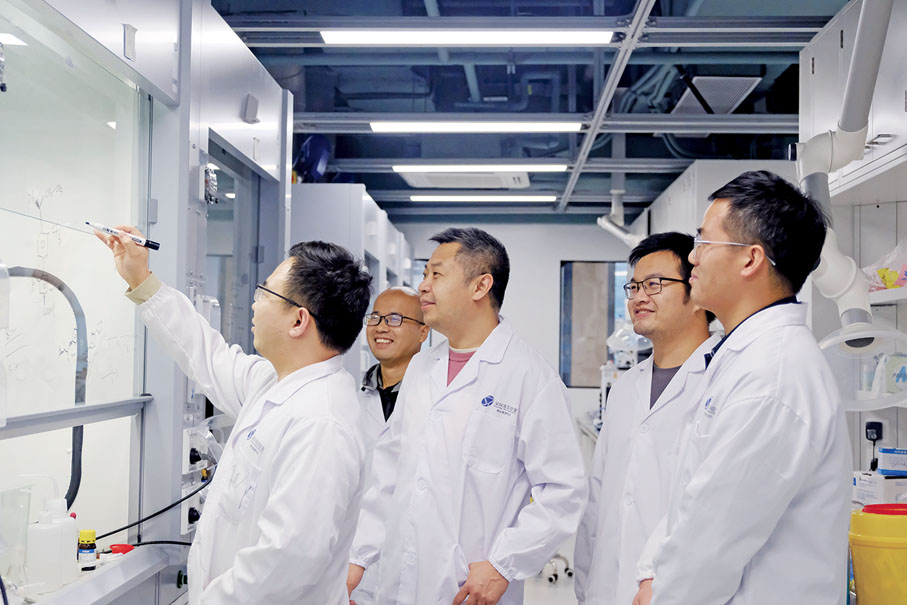 ◆ 深圳灣實驗室科研人員。