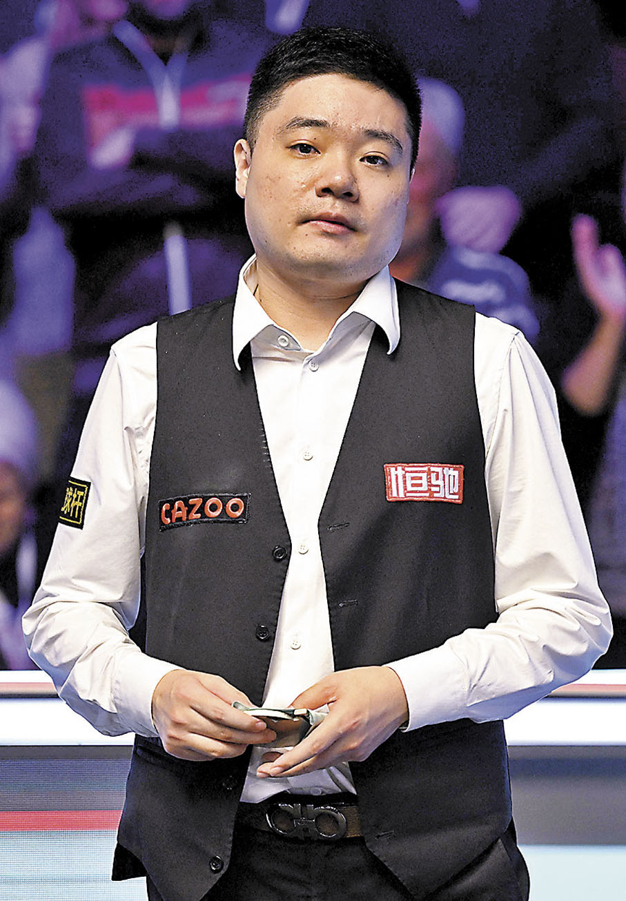 ◆丁俊暉晉級。  資料圖片