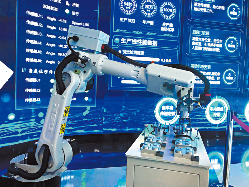 ◆廣東製造業數字化升級需求大。香港文匯報記者敖敏輝  攝