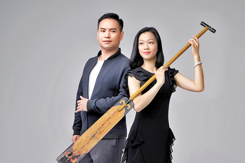 ◆洪海與曉瑜將出演《藏舟一夜》。