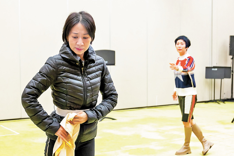 ◆孝莊與多爾袞兩個角色給演員帶來新的挑戰。攝影：Dicky Wong