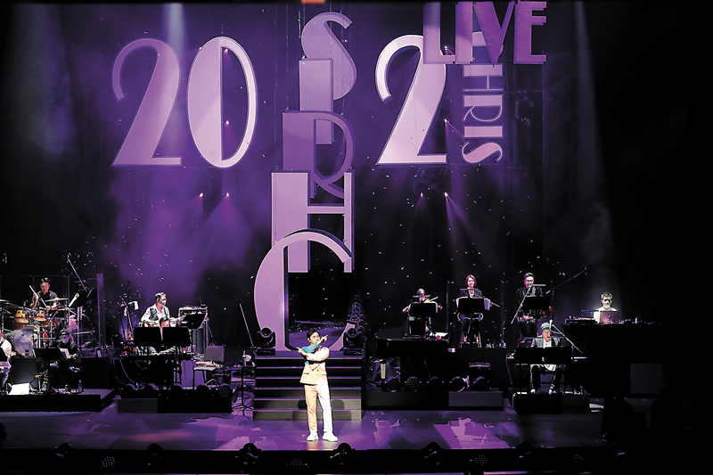 ◆ 黃凱芹二○二一音樂會現場。