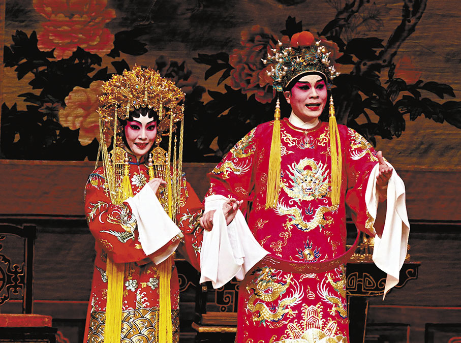 ◆藍天佑和鄭雅琪是新一代實力派粵劇演員。