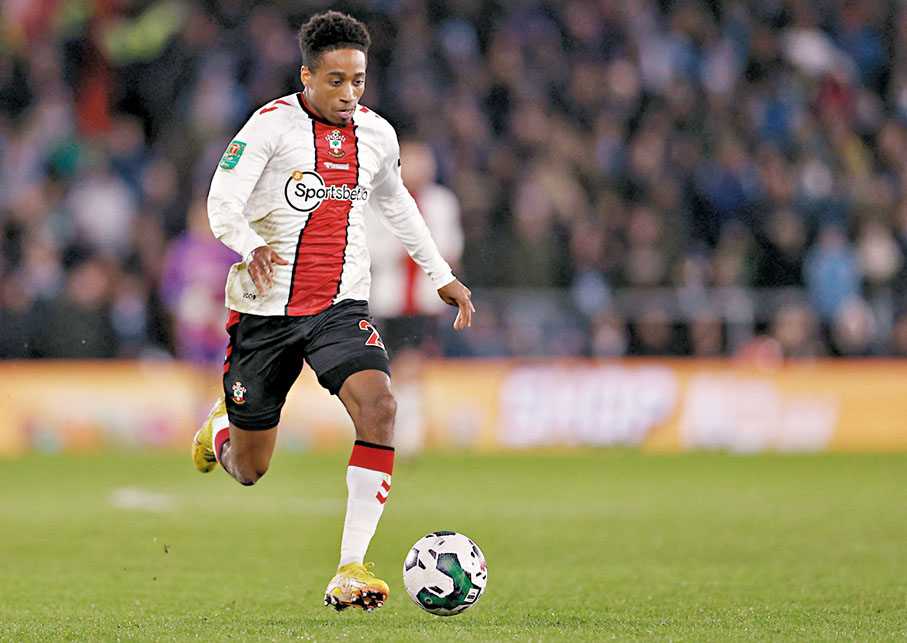 ◆修咸頓後衛獲加彼德斯遭到網絡上種族主義的攻擊。 資料圖片