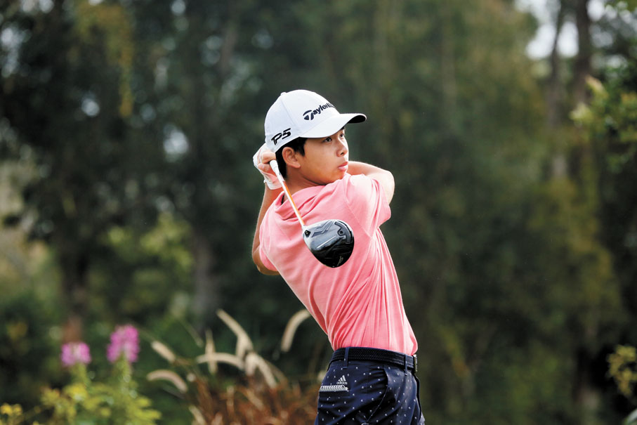 ◆17歲的李中堯對能與國際球星同場較量感到興奮。