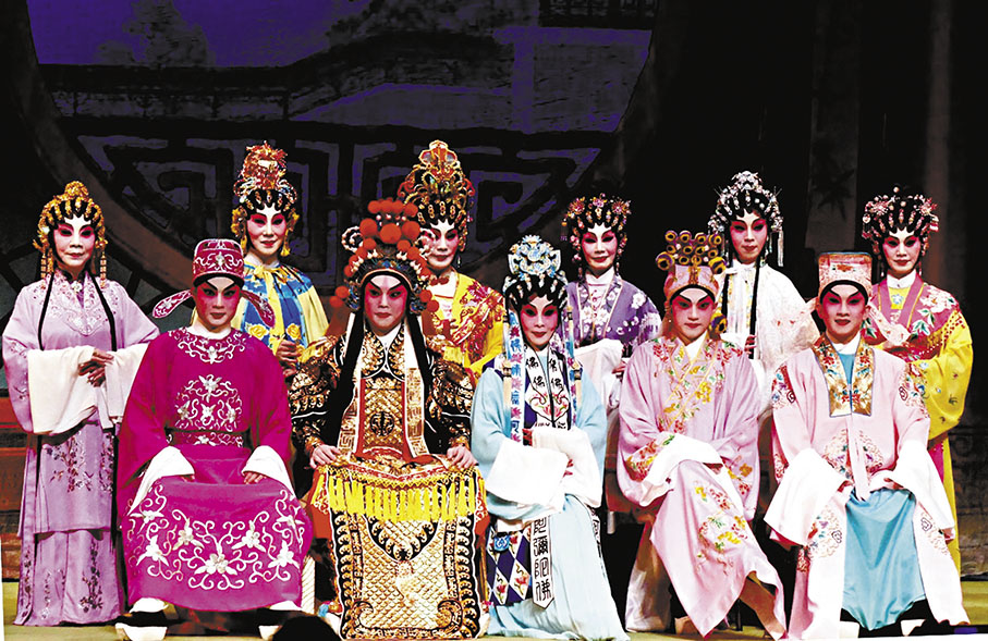 ◆3月14日折子戲專場，師生演出十分成功。