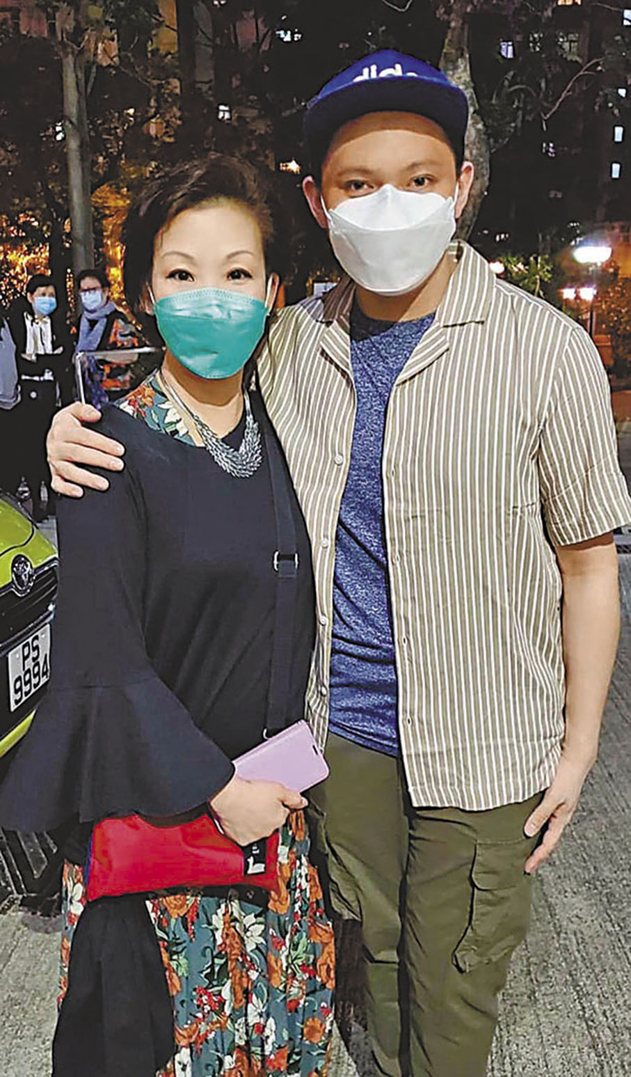 ◆譚穎倫和陳銘英在疫情期間都常會面談戲練功。