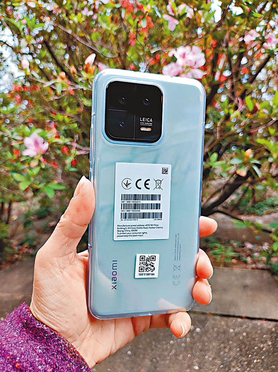 ◆小米13最大特色就是其與Leica合作的鏡頭