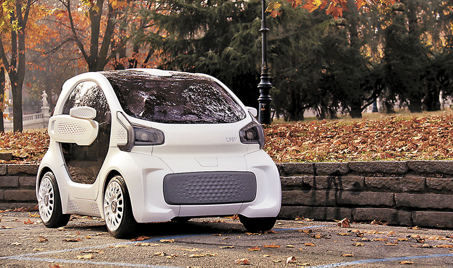 ◆根據歐洲工薪階層需求設計的XEV-YOYO。 受訪者供圖