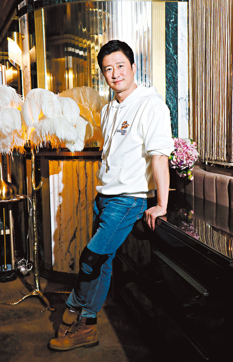 ◆ 吳京稱之後會慢慢補償孩子，多陪家人。