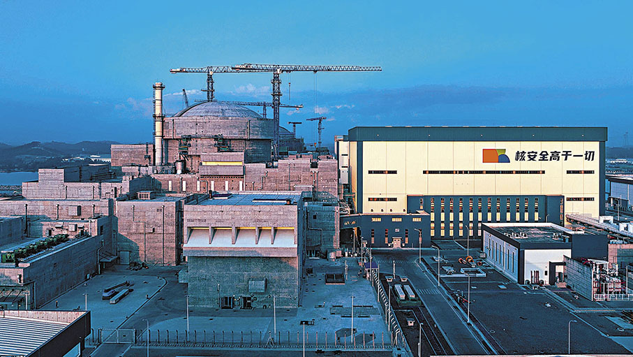 ◆中國西部地區首台「華龍一號」核電機組投產。 香港文匯報記者張寶峰 攝