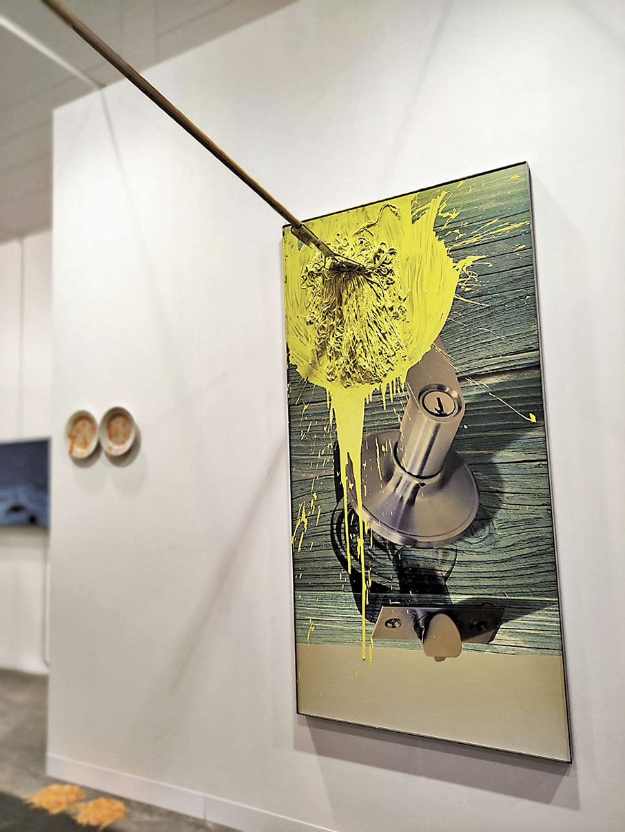 ◆藝術創作自由度無窮。 作者供圖