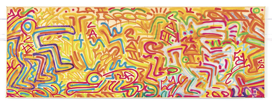 ◆凱斯．哈林 / LA II，《無題》