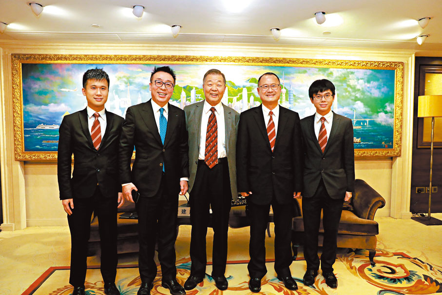 ◆拜訪香港中華總商會，與全國政協常委、中總會長蔡冠深座談交流。