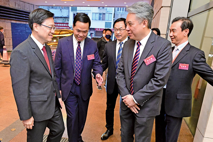 ◆ 行政長官李家超出席活動。