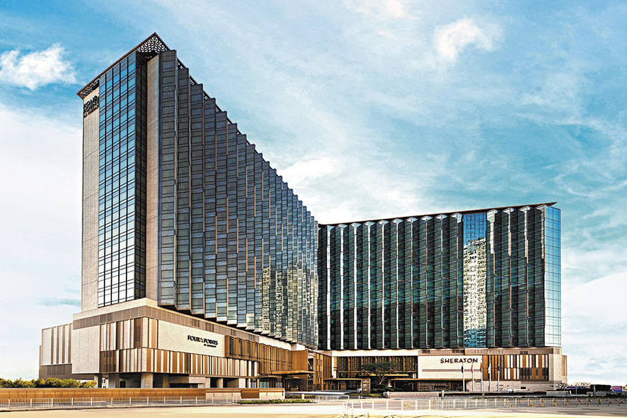 ◆東涌世茂喜來登酒店及福朋喜來登酒店於2020年底開業，為萬豪在香港成立的首家雙品牌酒店。 資料圖片