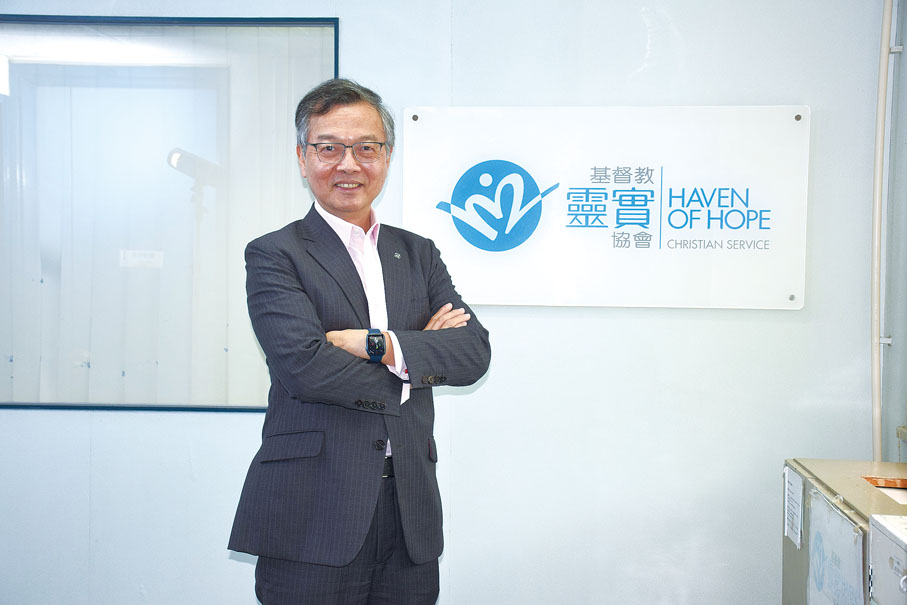 ◆林正財稱，看不到有任何好處讓另類存在，期望市民支持禁。