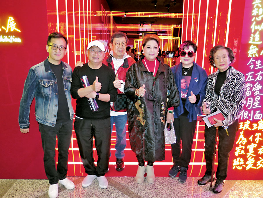 ◆胡楓、莫何敏儀、肥媽等昨日亦有出席開幕禮。