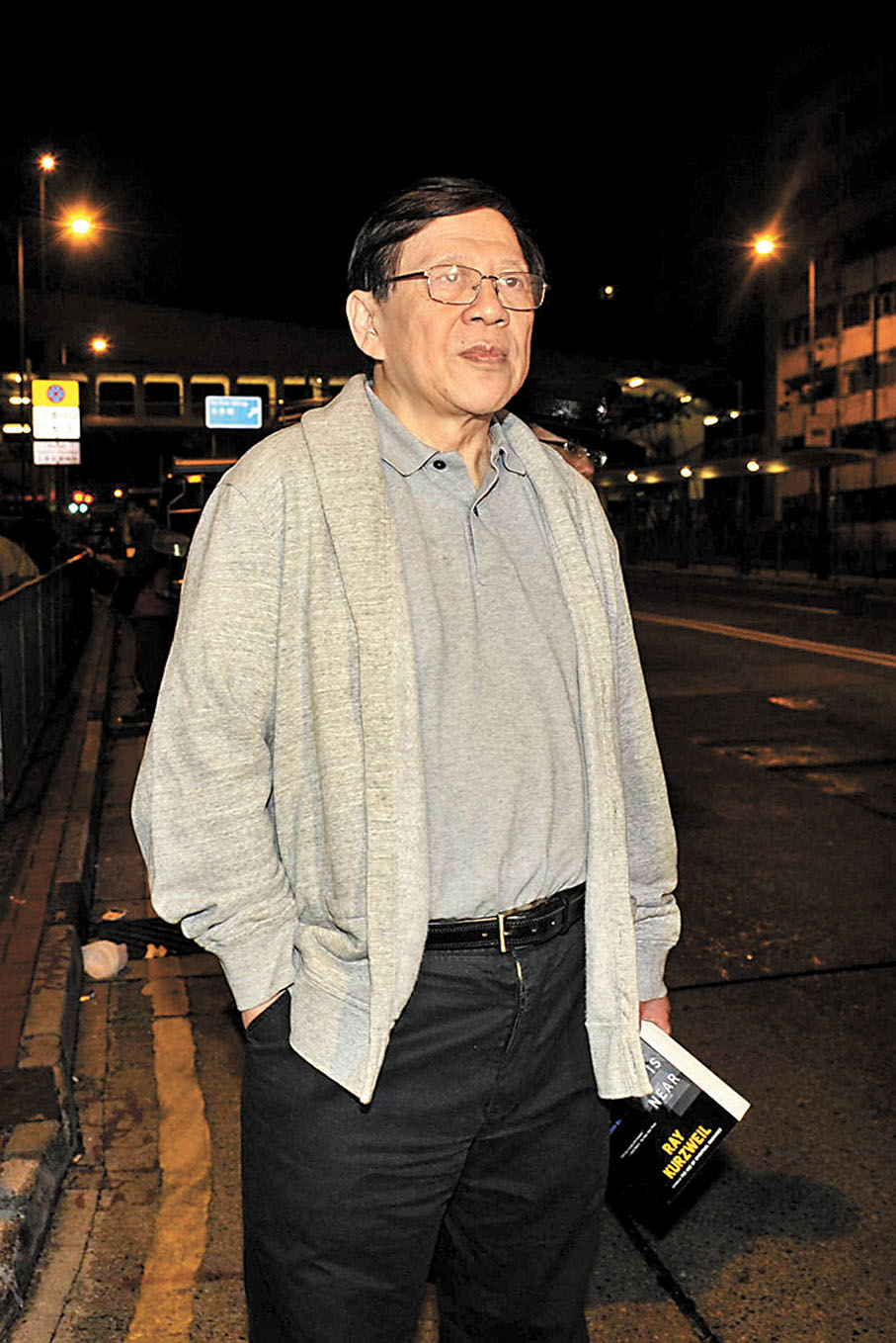 ◆庭上首次披露在「民主動力」承辦「初選」前，曾獲網媒主持人蕭若元贊助。圖為蕭若元。資料圖片