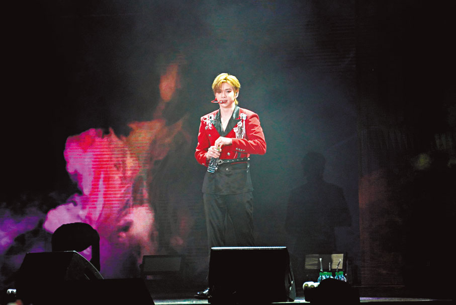 ◆姜丹尼爾感謝粉絲把心意和熱情保存到現在。記者 子棠